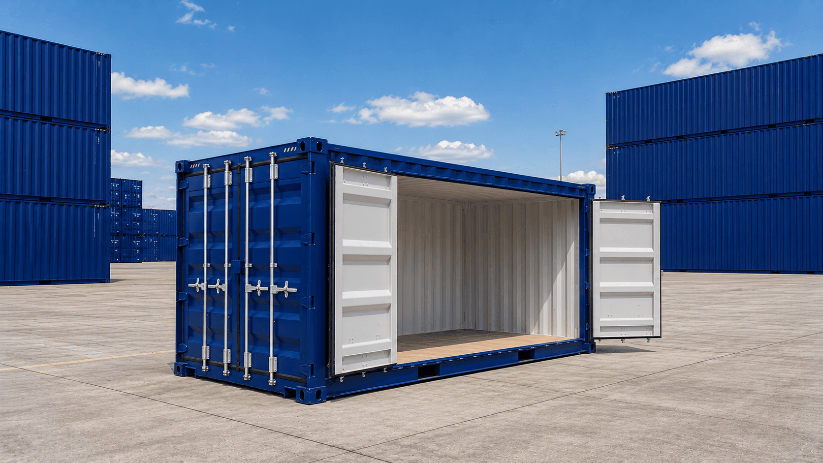 20FT Open Side Container — 20FT shipping container
