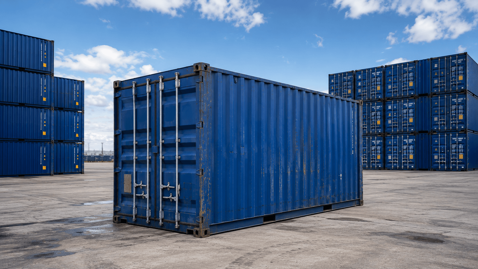 20FT WWT Used Container — 20FT shipping container