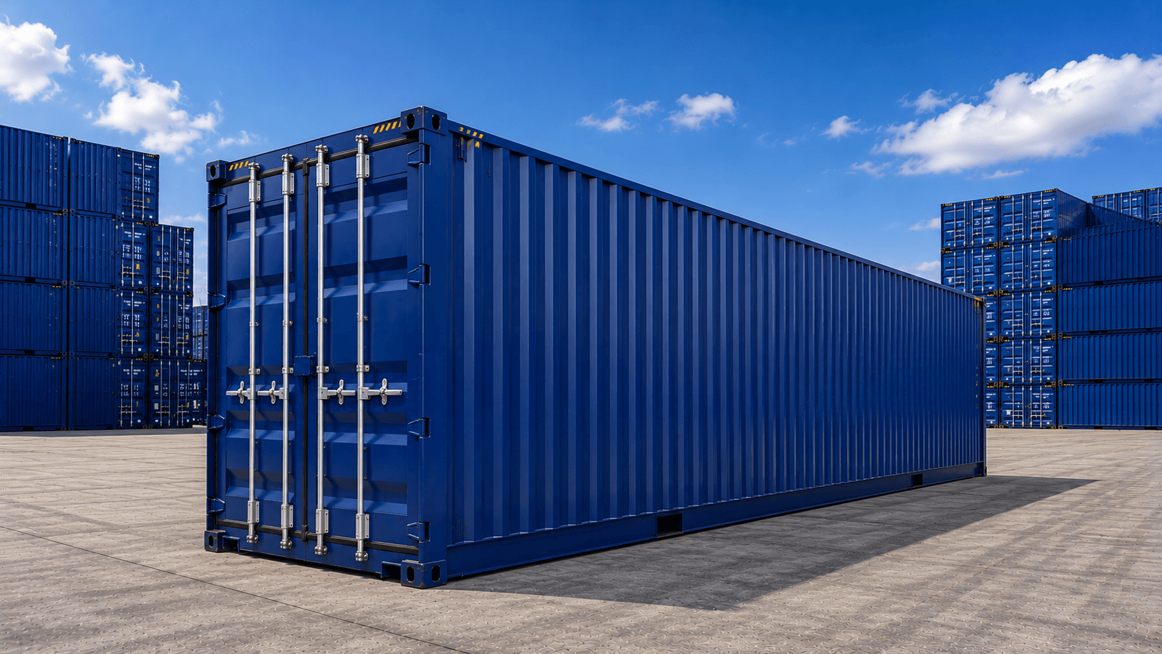 40FT High Cube One-Trip Container — 40HQ shipping container