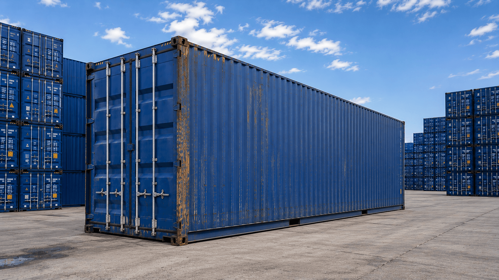 40FT High Cube ASIS Container — 40HQ shipping container